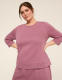 LIVI 3/4-Sleeve Crew-Neck Sweatshirt - thumbnail 8