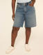 Studded Embellished Relaxed 10" Bermuda Short - thumbnail 1