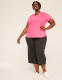 LIVI Soft Wide Leg Crop Pant - thumbnail 3