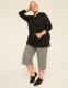 LIVI Soft Marled Wide Leg Crop Pant - thumbnail 3