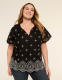 Flutter-Sleeve Swing Blouse - thumbnail 1