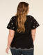 Flutter-Sleeve Swing Blouse - thumbnail 2