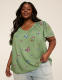 Short-Flutter-Sleeve V-Neck Popover Top - thumbnail 4