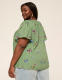 Short-Flutter-Sleeve V-Neck Popover Top - thumbnail 5