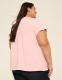 Short-Sleeve V-Neck Smocked Top - thumbnail 2