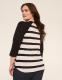 3/4 Puff Sleeve Baseball Tee - thumbnail 5