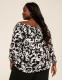 Long-Sleeve Off-The-Shoulder Knit Top - thumbnail 2