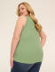 Deep V-Neck Rib Layering Tank - thumbnail 5