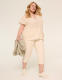 Short-Sleeve Notch-Neck Popover Blouse - thumbnail 3