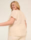 Short-Sleeve Notch-Neck Popover Blouse - thumbnail 2