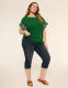 Pull-On High-Rise Pedal Jegging - thumbnail 3
