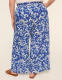 Pull-On Printed Wide Leg Pant - thumbnail 7