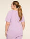 LIVI French Terry Elbow-Sleeve Crochet-Trim Sweatshirt - thumbnail 6