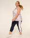 LIVI Soft Colorblock 21" Capri Legging - thumbnail 3