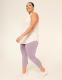 LIVI Soft Twist-Hem 21" Capri Legging - thumbnail 3