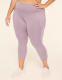 LIVI Soft Twist-Hem 21" Capri Legging - thumbnail 1