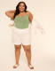 Slub Relaxed Pull-On 5-5" Short - thumbnail 3