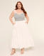Tie-Strap Smocked-Bodice Maxi Dress - thumbnail 5