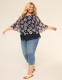 Relaxed Circle Popover Blouse - thumbnail 3