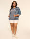Short-Sleeve Positive Graphic Sweatshirt - thumbnail 4