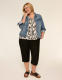 Short-Sleeve Scoop-Neck Tee - thumbnail 3
