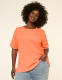 Ruched-Sleeve Crew-Neck Top - thumbnail 7