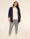 Gingham Layering Fashion Legging - thumbnail 3