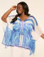 V-Neck Kimono Top - thumbnail 4