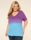 Perfect Sleeve V-Neck Tee - thumbnail 4