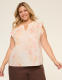 Flutter-Sleeve Smocked-Yoke Top - thumbnail 4