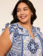 Flutter-Sleeve Smocked-Yoke Top - thumbnail 10