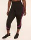 LIVI Go-Getter Wicking Colorblock 21" Capri Legging - thumbnail 1