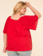 Short-Sleeve Square-Neck Eyelet Top - thumbnail 6