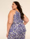 Apron Halter-Neck Peplum Tank - thumbnail 2