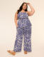 Apron Halter-Neck Peplum Tank - thumbnail 3