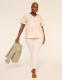 French Terry Lace-Up Top - thumbnail 3