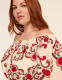 Off-The-Shoulder Tie-Waist Short Dress - thumbnail 3