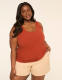 Deep Scoop-Neck Layering Tank - thumbnail 1
