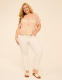 Smocked Square-Neck Top - thumbnail 3