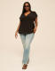 Cap-Sleeve Babydoll Top - thumbnail 3