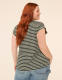 Dolman-Sleeve Textured Knit Top - thumbnail 2