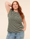 Dolman-Sleeve Textured Knit Top - thumbnail 1