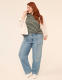 Dolman-Sleeve Textured Knit Top - thumbnail 3