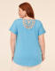 Scoop-Neck Strappy-Back Tee - thumbnail 5