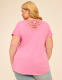 Scoop-Neck Strappy-Back Tee - thumbnail 2