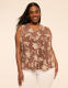 Swing Sleeveless Pleat-Front Top - thumbnail 7