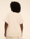 LIVI Textured Notch-Neck Top - thumbnail 2