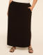Knit Pull-On Maxi Skirt - thumbnail 1