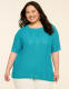 Elbow-Sleeve Pullover Sweater - thumbnail 1