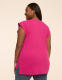 Notch-Neck Textured Knit Top - thumbnail 6